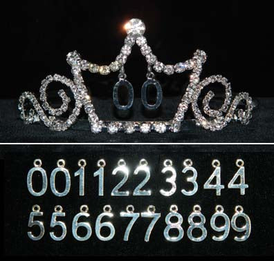 #15750 - All Years Celebration Tiara with Combs-0