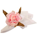 Maison Charlô | Set of 4 Rose Carnation Flower Napkin Rings for events, wedding, party, birthday-5
