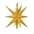 Golden Explosion Star Foil Balloon - Gold-0