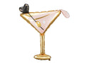 Foil Martini Glass Balloon – 39" Cocktail Party Decor