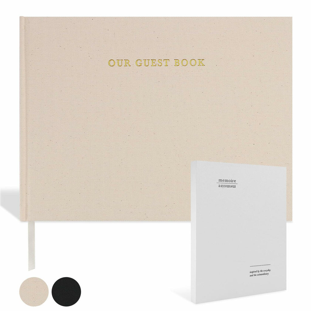 Classic Linen Guest Book