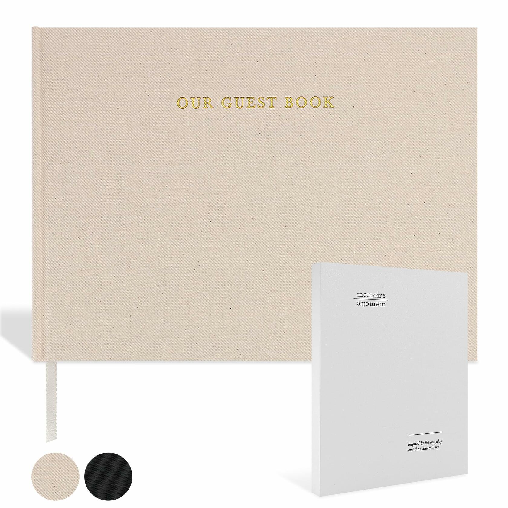 Classic Linen Guest Book