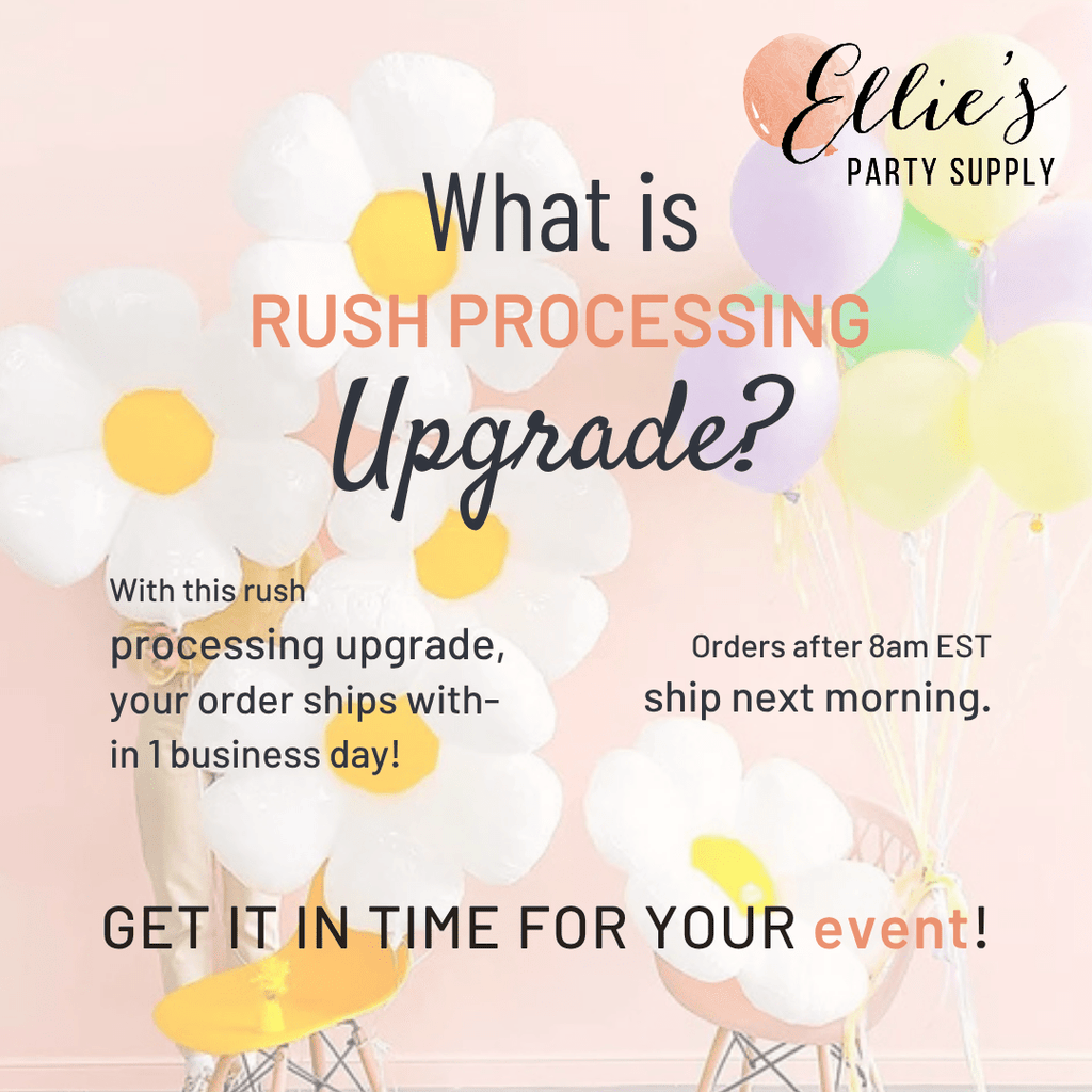 Gold Happy B•Day Foil Balloon Letters – 30" Birthday Banner